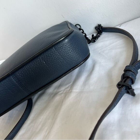 MICHAEL KORS Blue Black Jet Set Crossbody Shoulder Bag - Picture 9 of 9